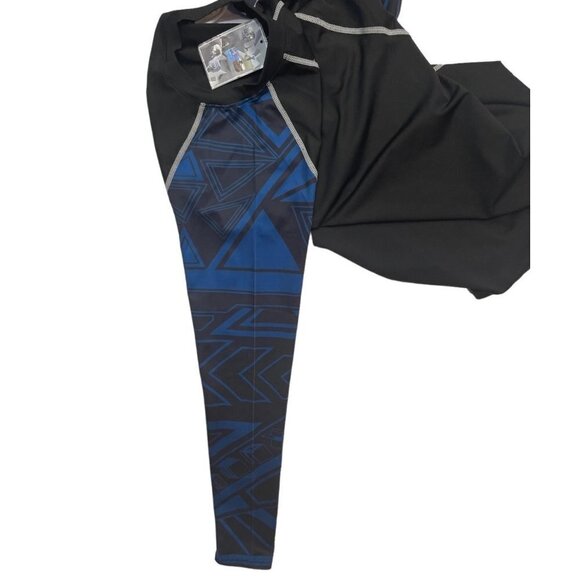 SIAHK Men's Athletic Compression Shirts Medium Quick Dry Moisture Wick Workout - Picture 5 of 12